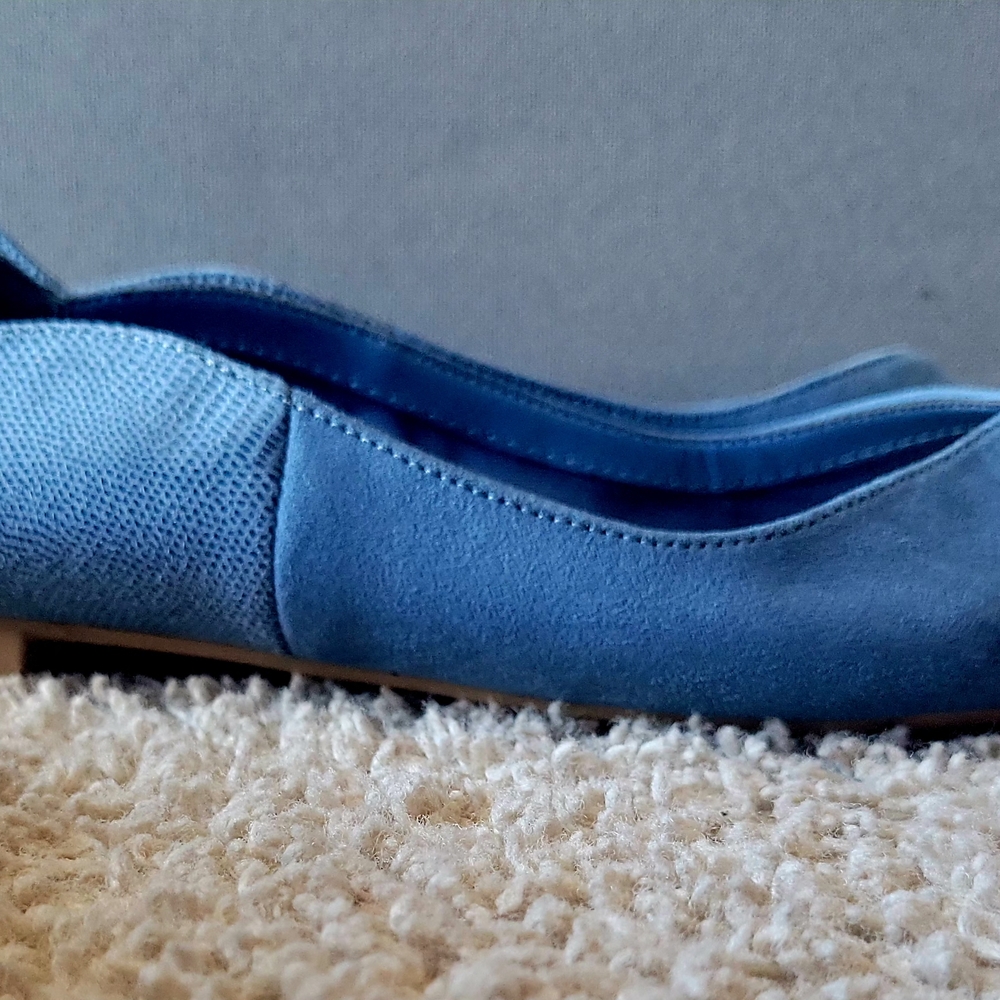 Elegant Blue Women's Flats